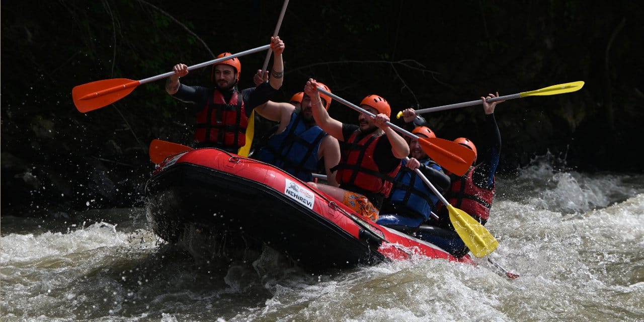 Rafting heyecanı