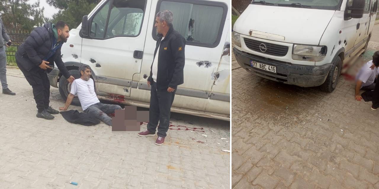 Sokak ortasında pompalı tüfekle saldırı