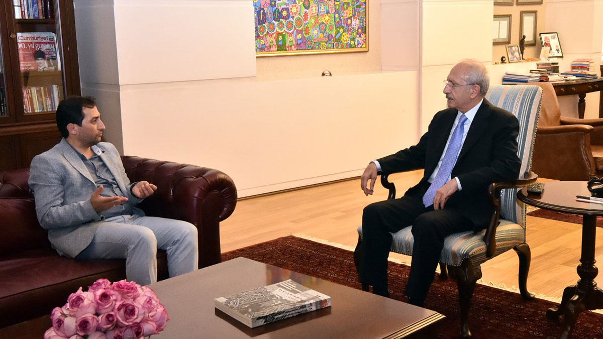 Kılıçdaroğlu, Rabia Naz'ın babası Şaban Vatan ile görüştü