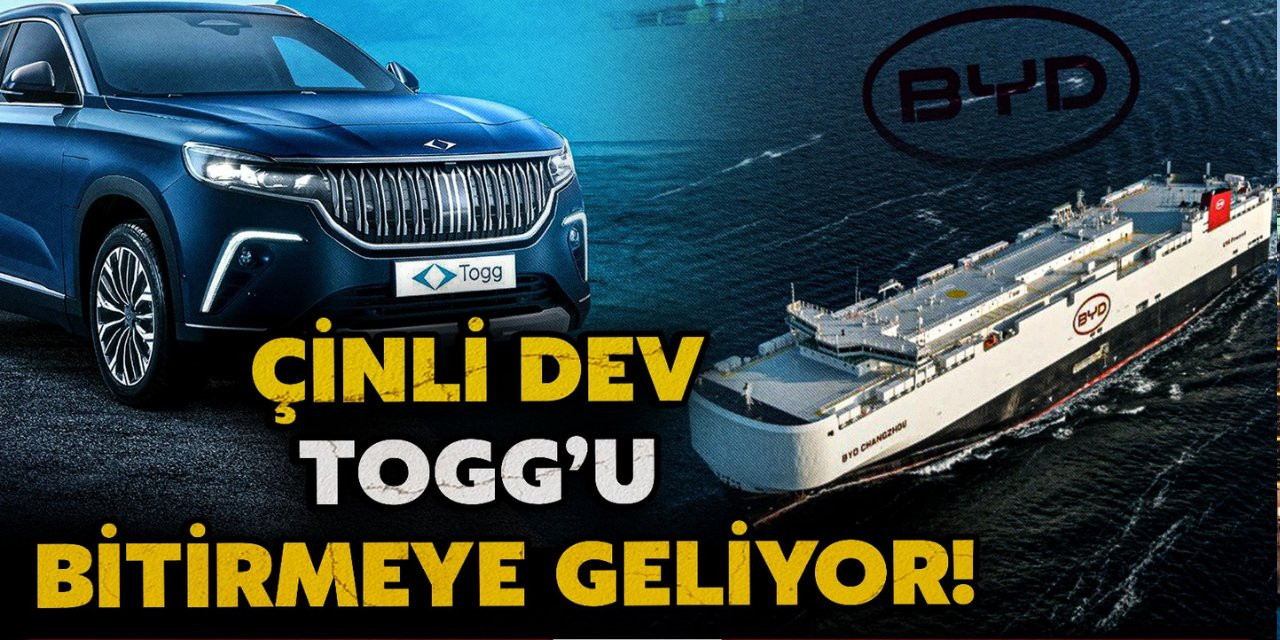 Çinli dev Togg'u bitirmeye geliyor!