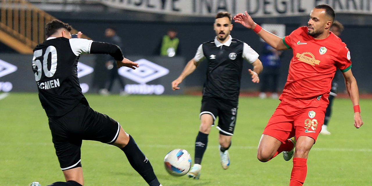 Amedspor avantajı koruyamadı: Manisa'da puan bıraktı