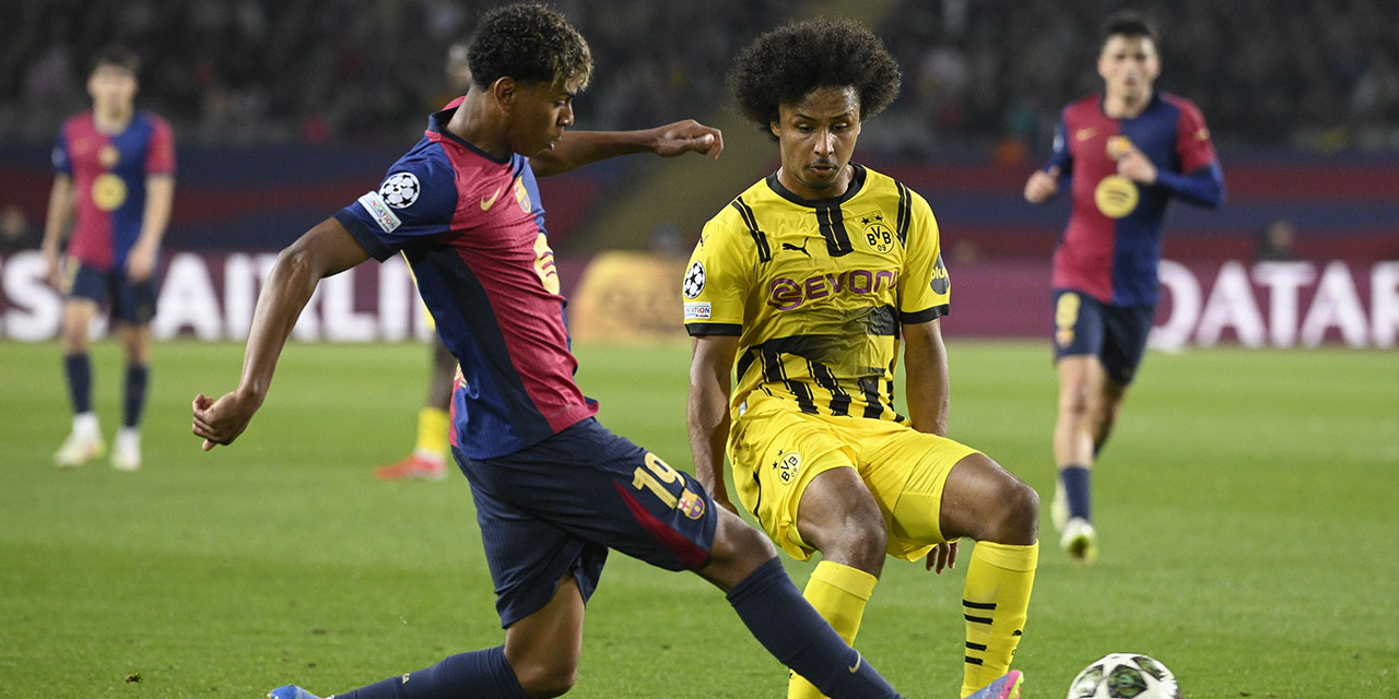 Barcelona Borussia Dortmund'a acımadı