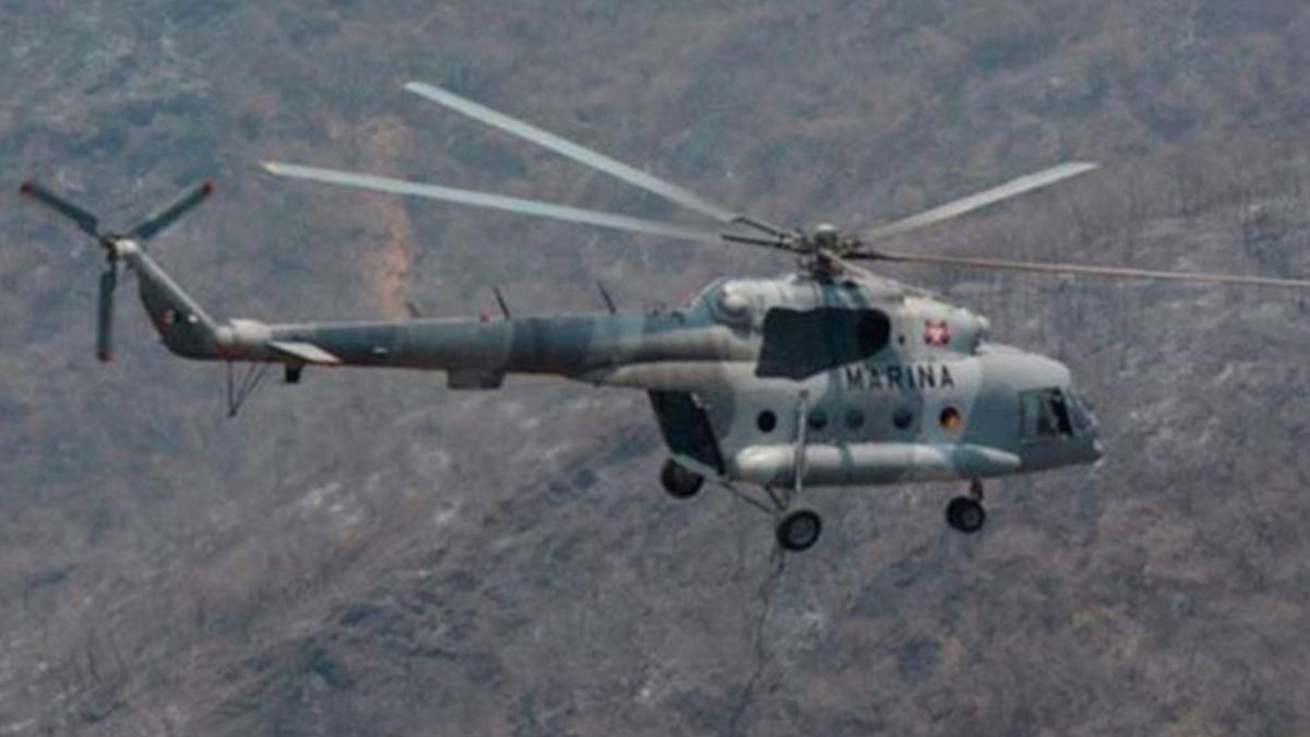 Meksika’da helikopter düştü: 6 ölü