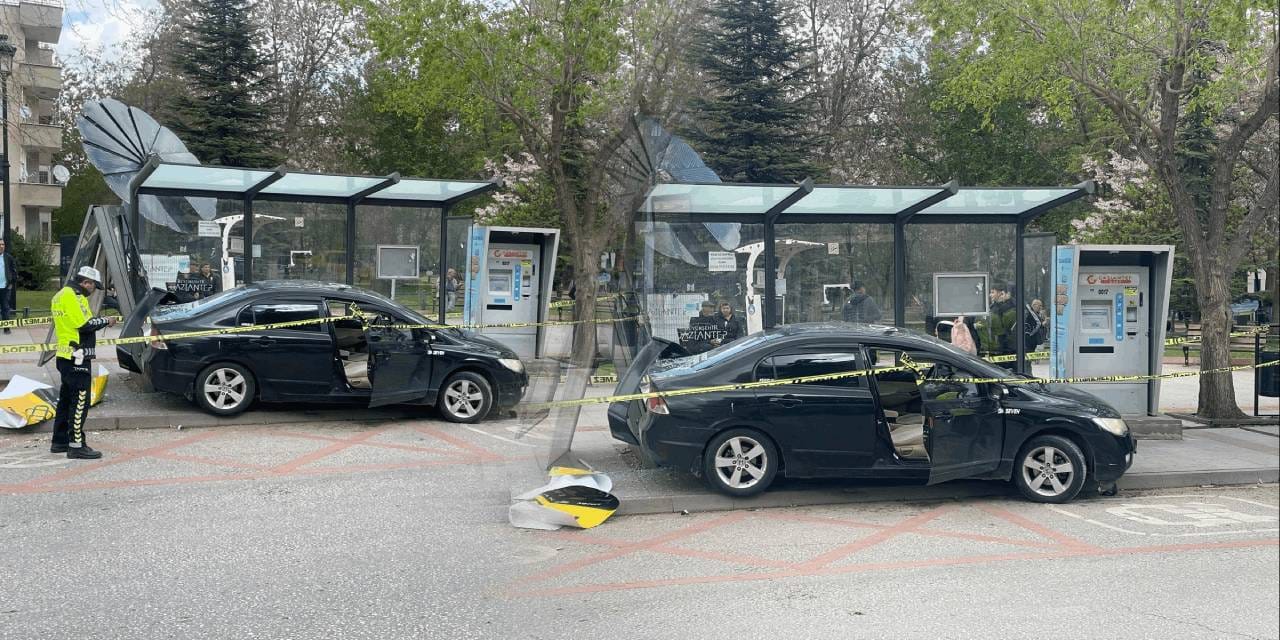 Sadece durakta bekliyorlardı! Dehşeti yaşadılar