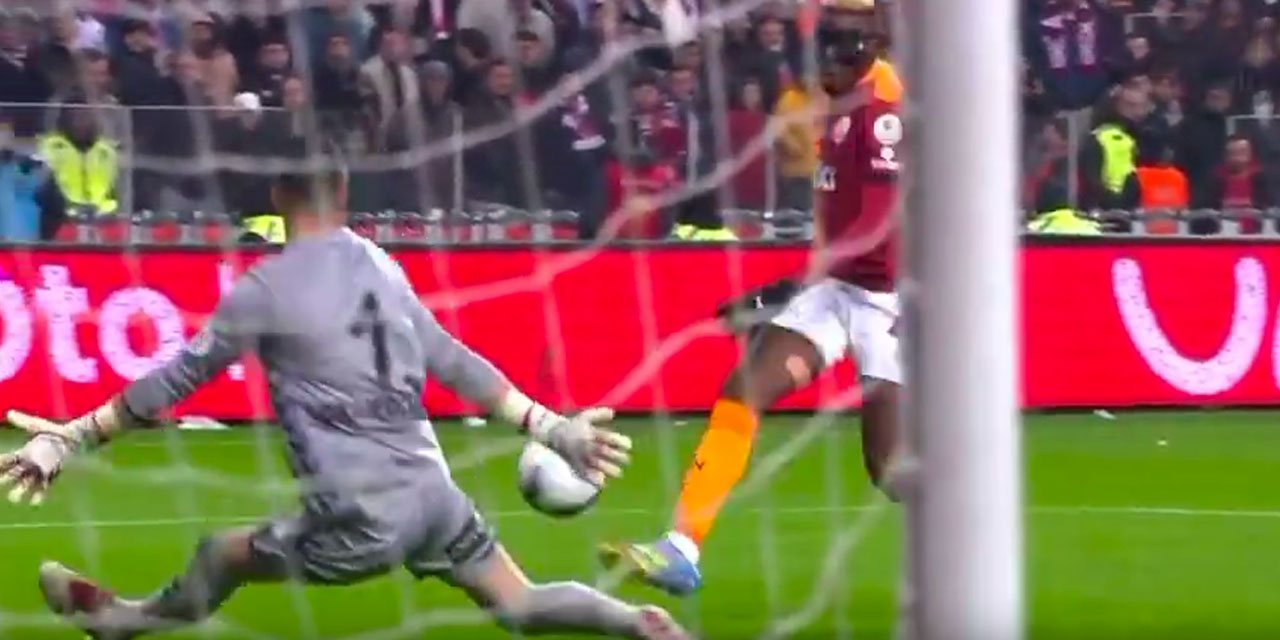 Samsunspor kalecisinin Galatasaray'ın golündeki hareketi ortaya çıktı