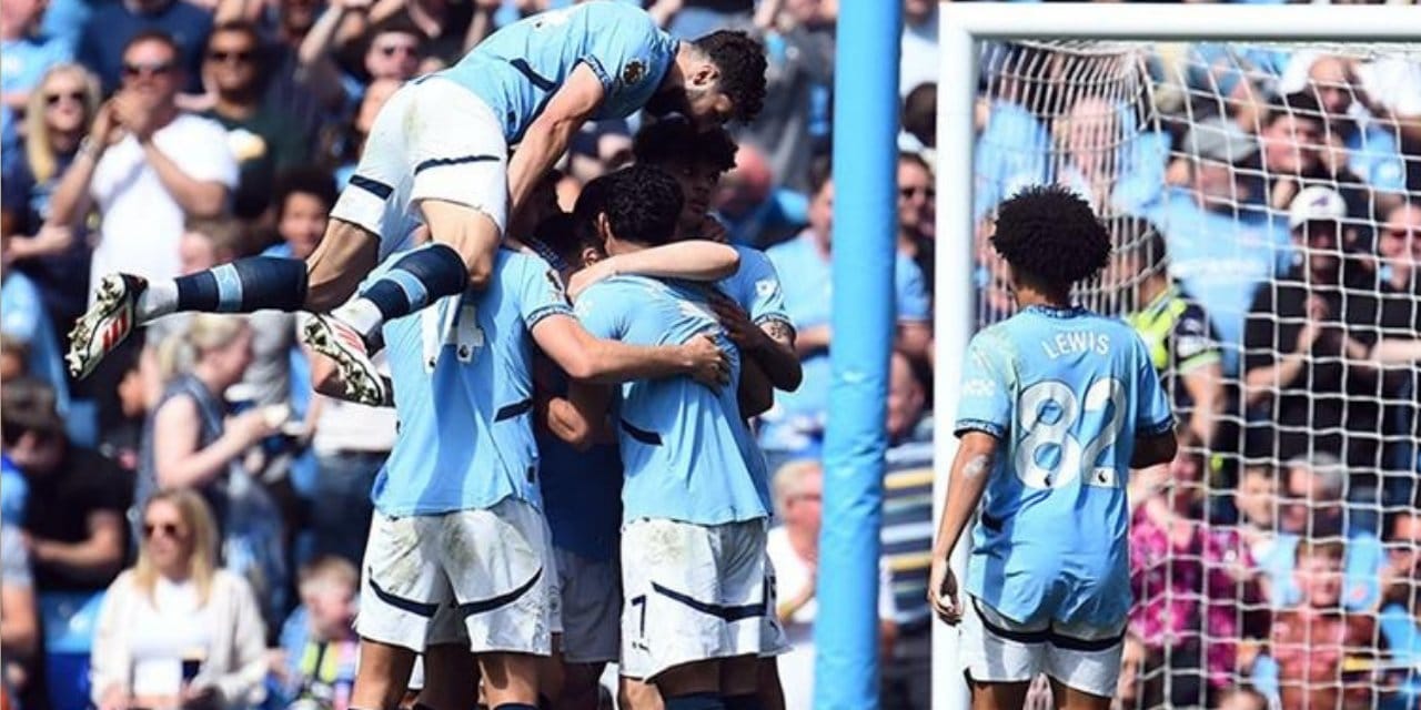 Manchester City 2-0 geriye düştükten sonra gol yağdırdı