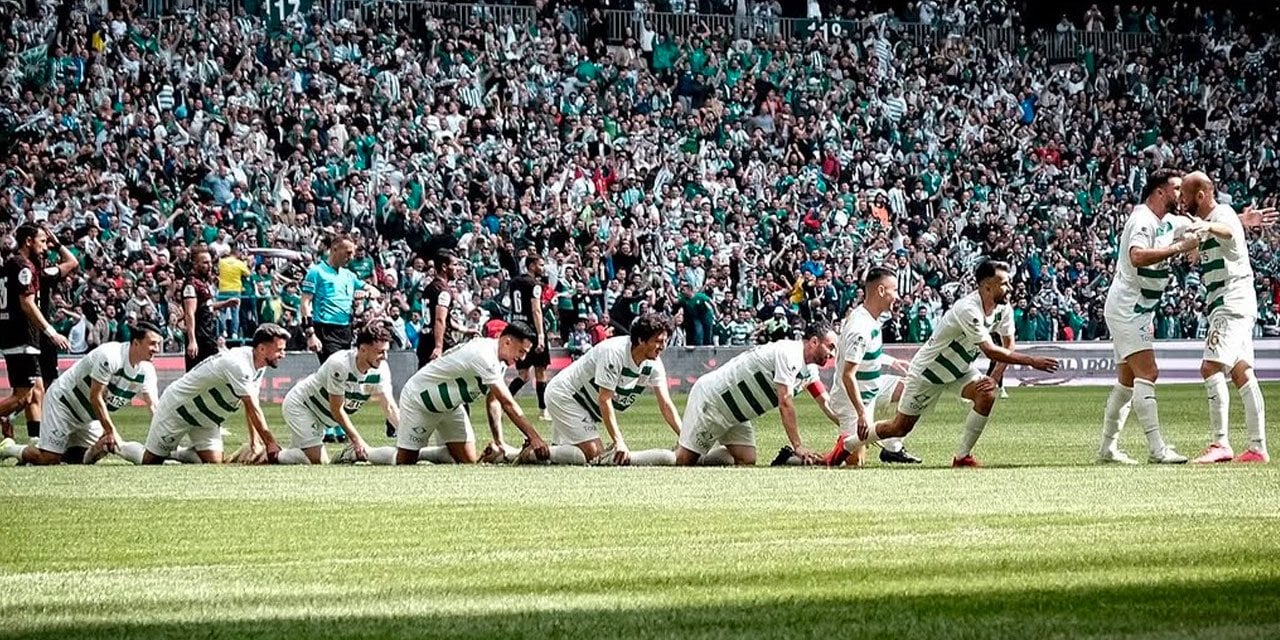 Bursaspor'un şampiyonluk maçında ilk 11'i belli oldu