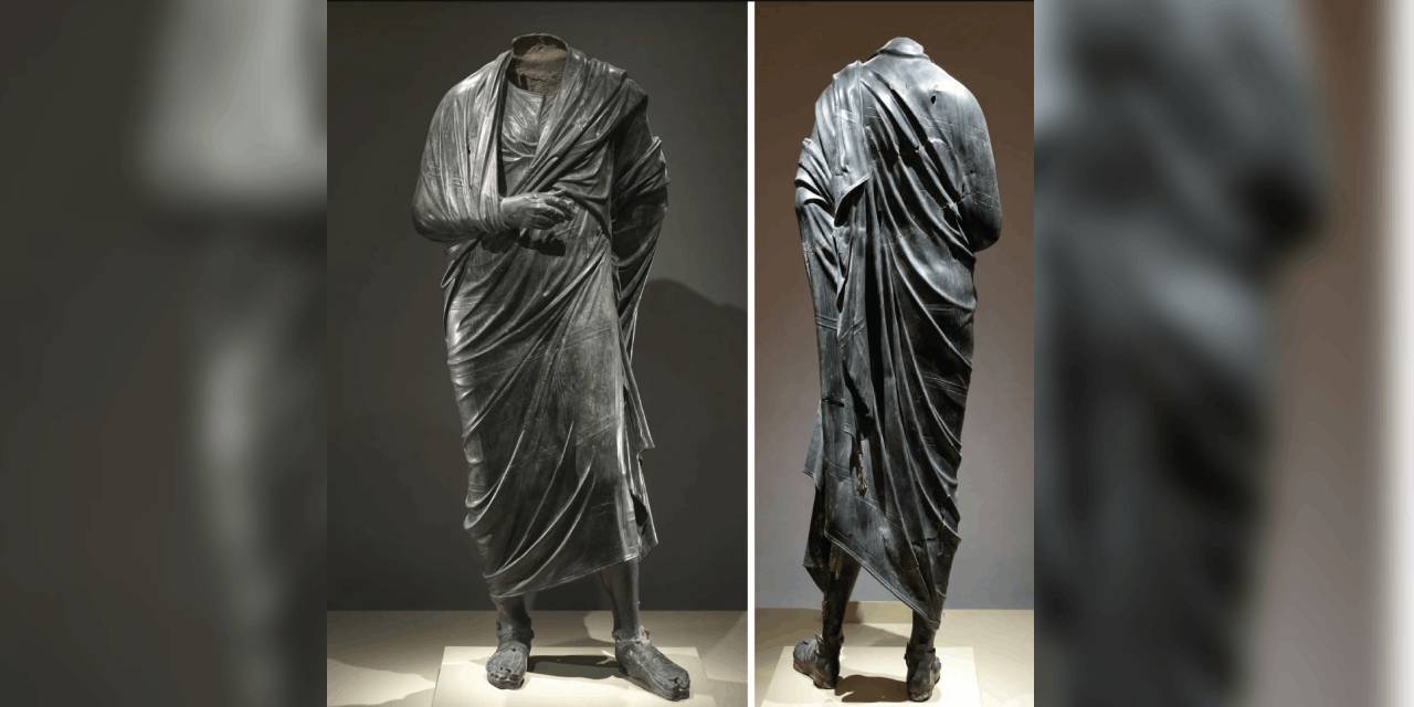 Marcus Aurelıus heykeli Türkiye’ye teslim edildi