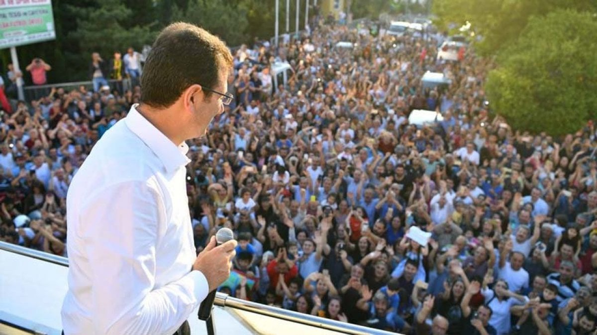 Kartal’da İmamoğlu izdihamı, kupa törenine katılamadı!