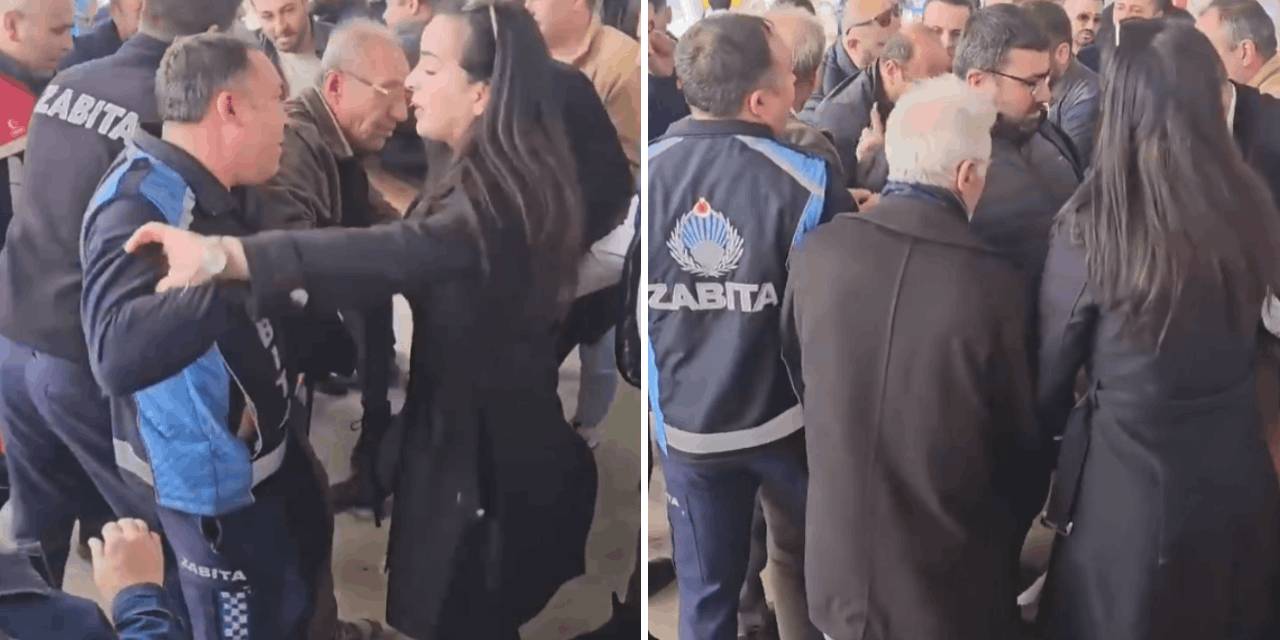 AKP'li belediye, İmamoğlu'na destek standına bile müdahale etti!