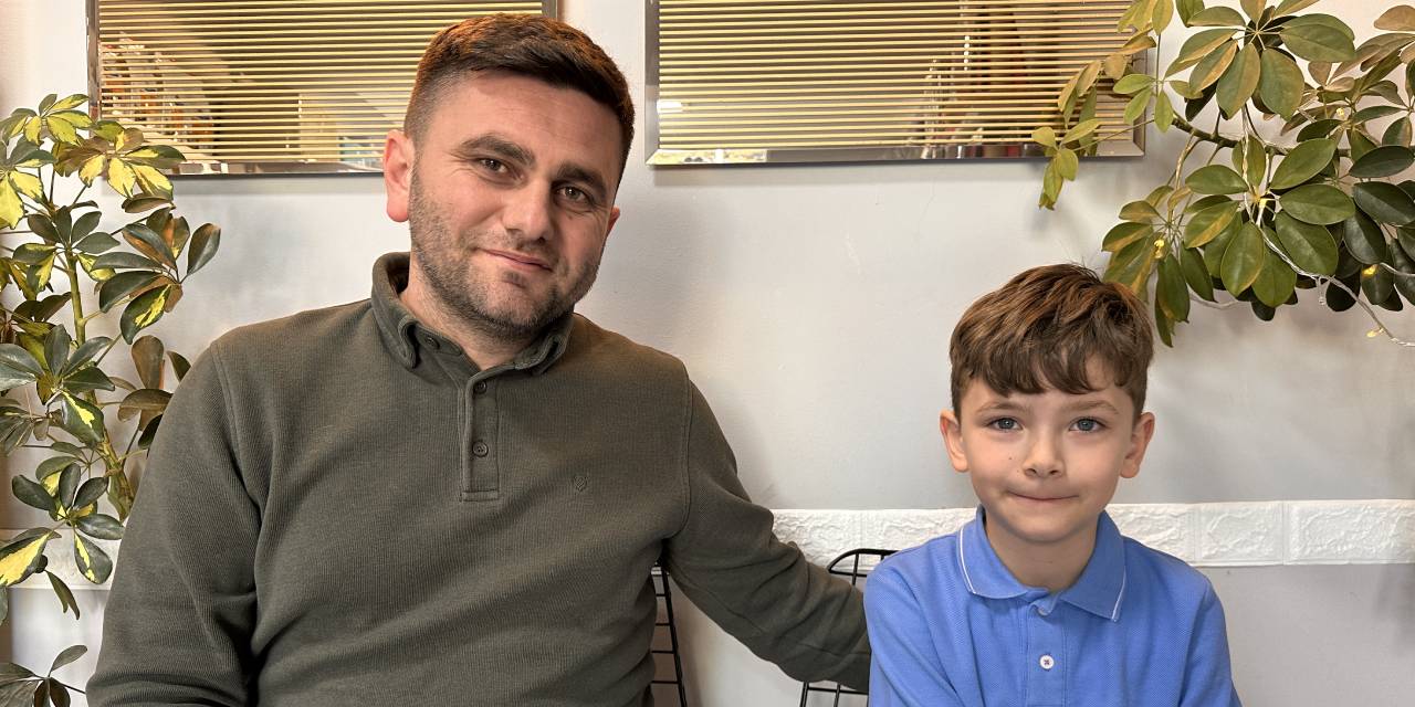 Düzce’de aniden görüldü: 7 yaşındaki çocuk kayda aldı