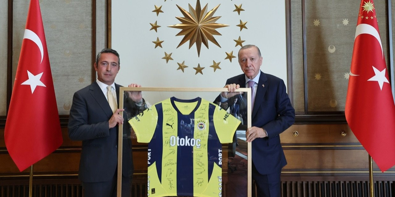 Cumhurbaşkanı Erdoğan, Ali Koç ile görüştü