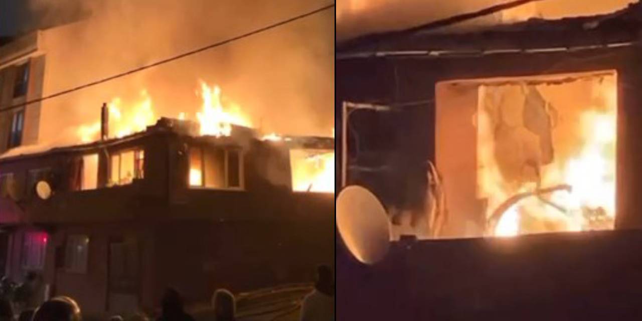 Gaziosmanpaşa'da aynı binada beşinci kez yangın çıktı