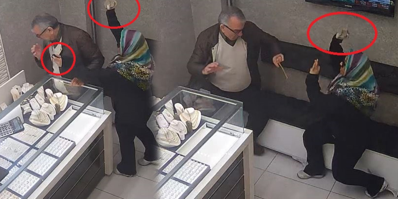 Kripto kaybeden bankacı kuyumcuda dehşet saçtı! Biber gazı ve taşlı soyguna kalkıştı