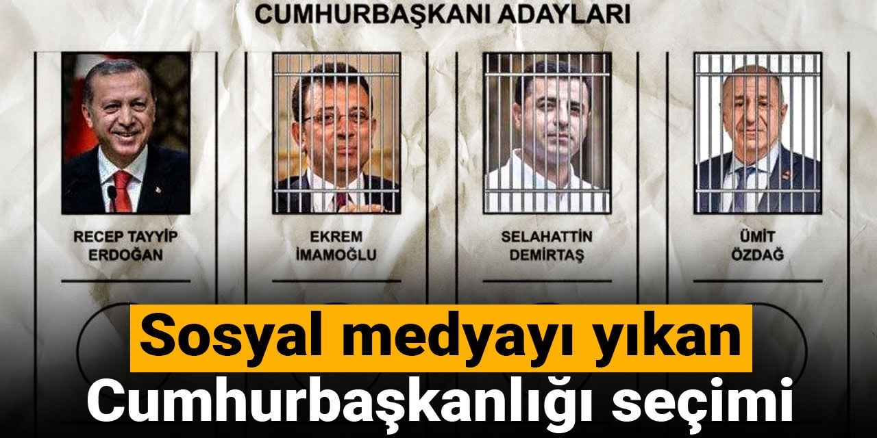 Sosyal medyayı yıkan Cumhurbaşkanlığı seçimi