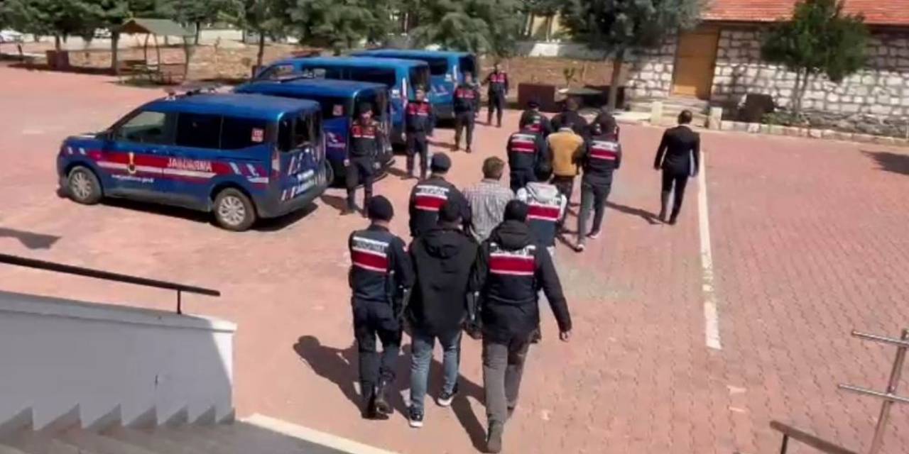 Suç örgütü operasyonunda 7 tutuklama!