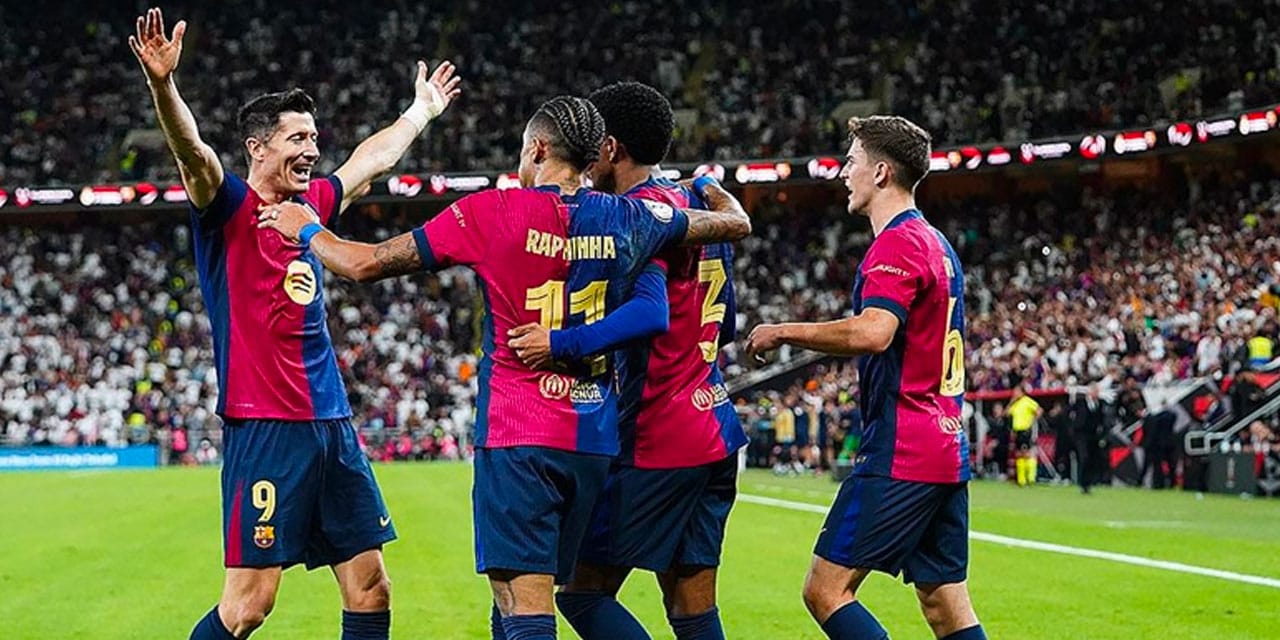 Barcelona muhteşem döndü