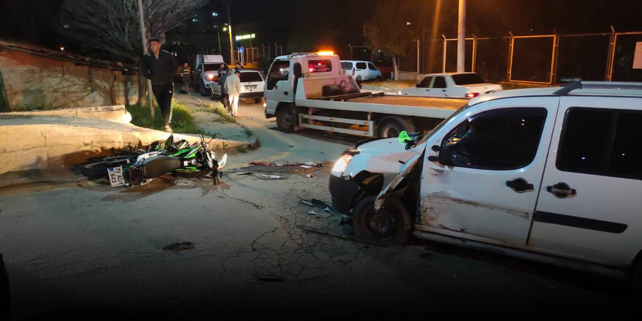 Kırıkkale'de trafik kazası: Motosiklet sürücüsü yaşamını yitirdi