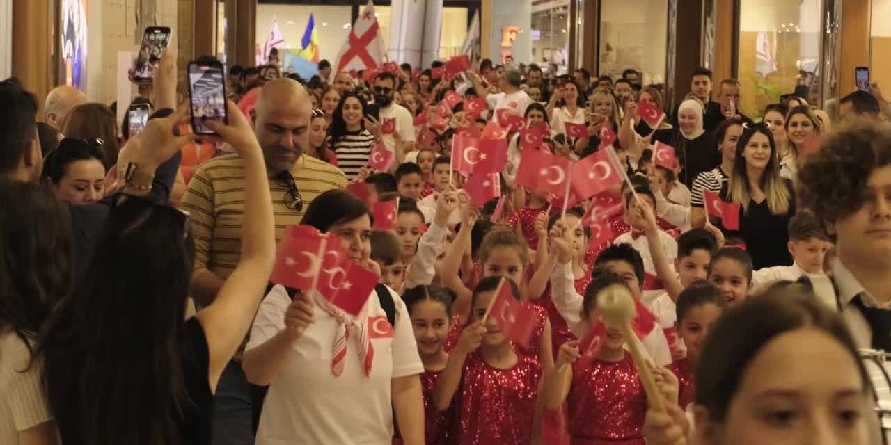 7 farklı ülkeden gelen çocuklar Mersin’de buluştu