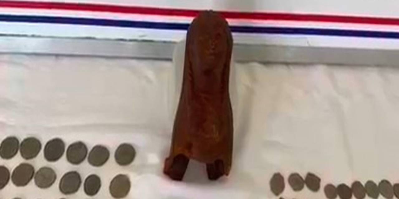 Şüphe üzerine durdurulan araçtan tarihi eser çıktı