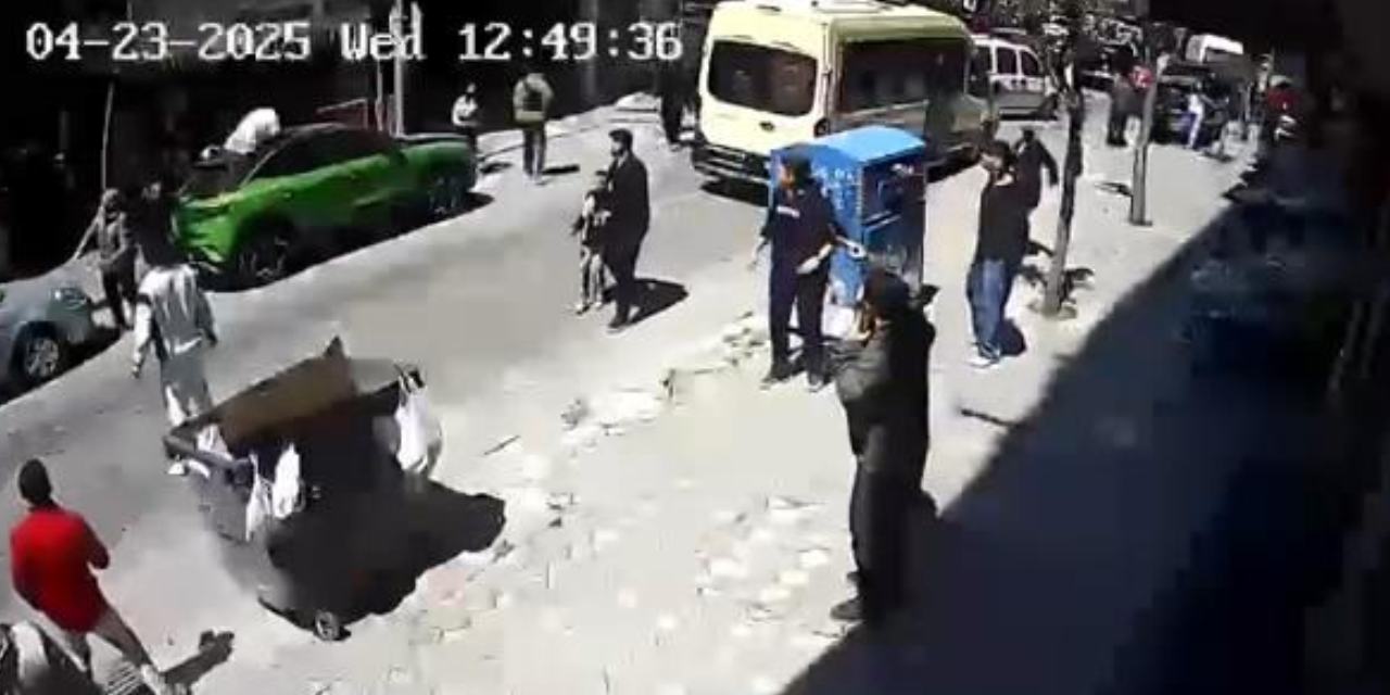 Deprem Paniği kamerada: Üçüncü kattan atladı