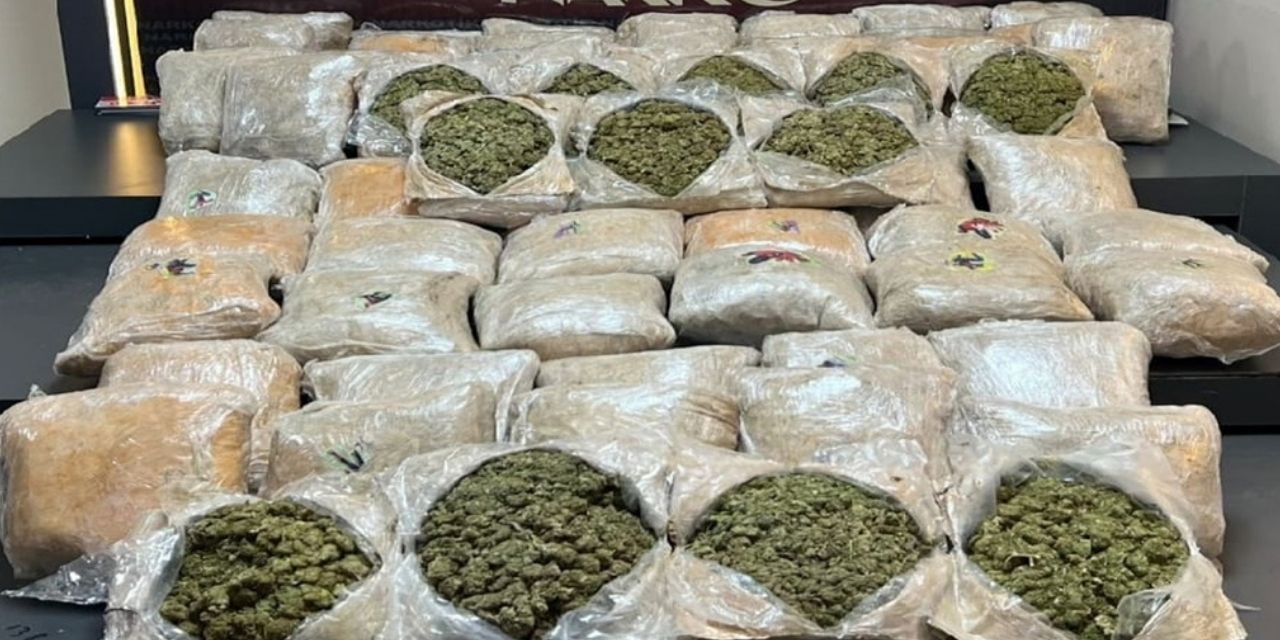 Araçtan servet değerinde uyuşturucu çıktı!