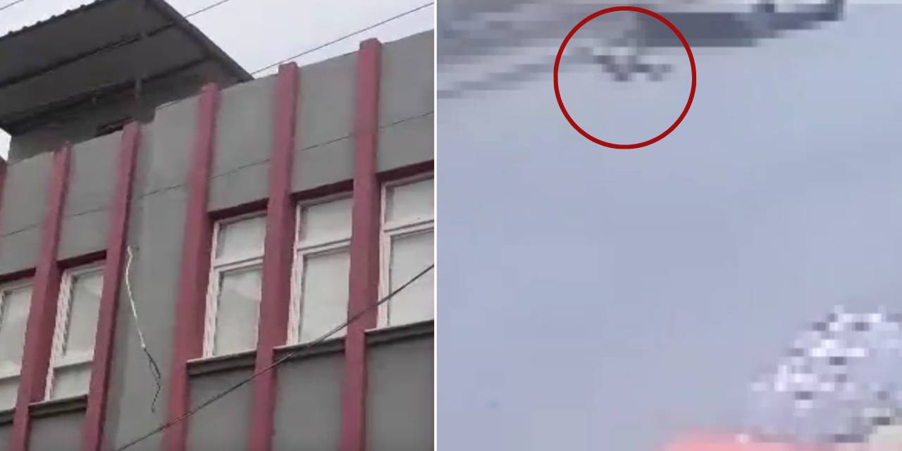 Klima ustası 3'üncü kattan düştü!