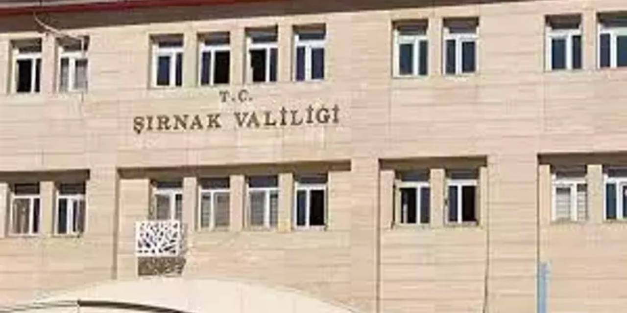 Şırnak'ta bazı bölgeler 15 gün süreyle ‘Geçici özel güvenlik bölgesi’ ilan edildi