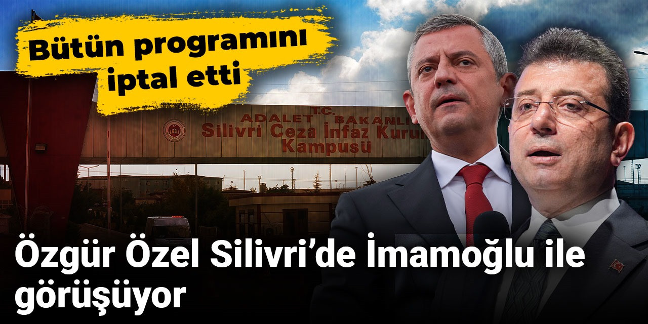 Son dakika | İmamoğlu ile görüşen Özgür Özel'den flaş açıklamalar