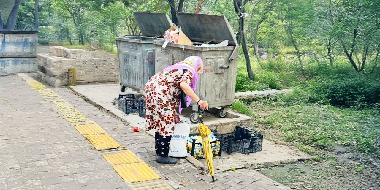 "Tok açın halinden anlamaz" dedi: Yoksulluğun fotoğrafını çekti