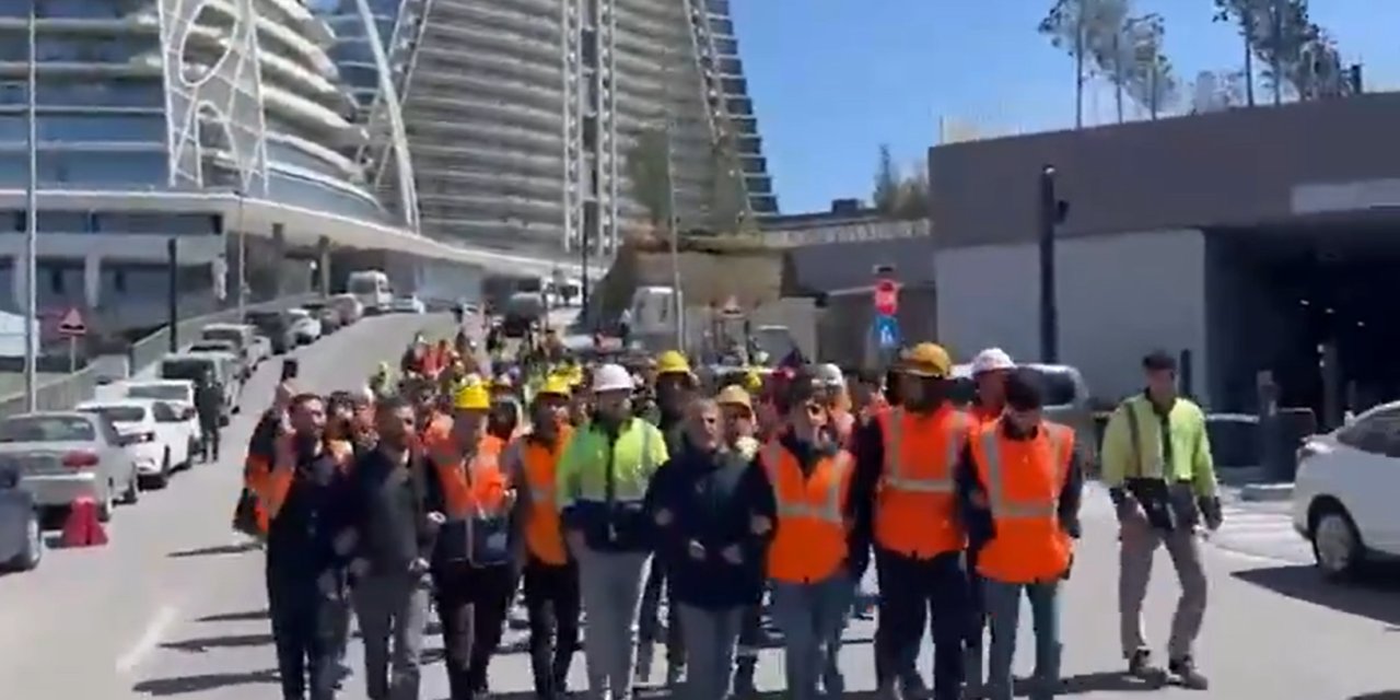 İstanbul Finans Merkezi işçilerinden kazanım: Limak şaşırma sabrımızı taşırma!