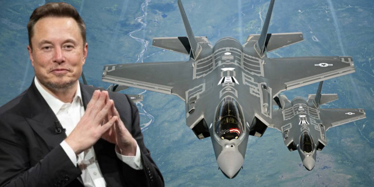 Elon Musk F-35'leri hedef aldı!