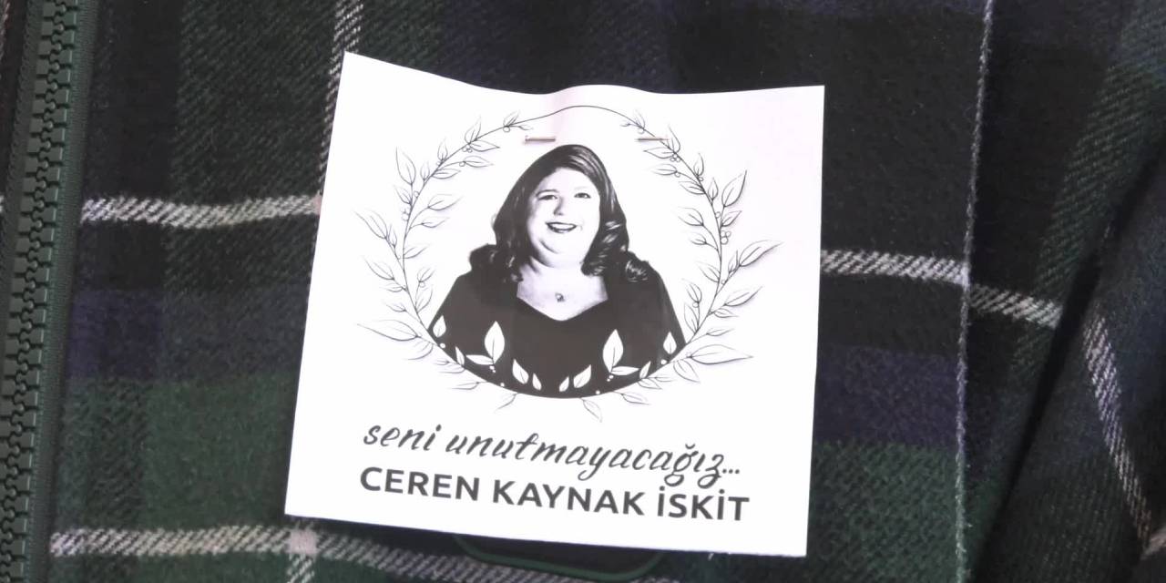 Gazeteci Ceren Kaynak İskit son yolculuğuna uğurlandı