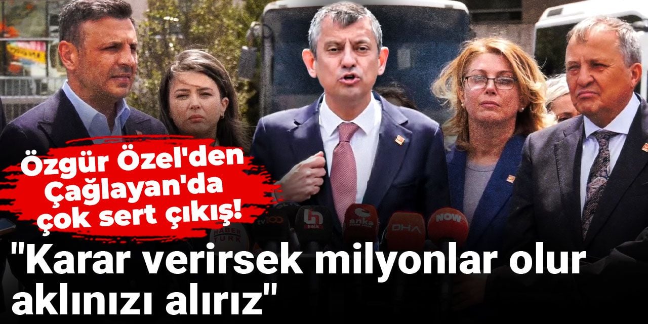 Son Dakika | Özdağ'ın duruşmasını takip eden Özgür Özel'den flaş açıklamalar