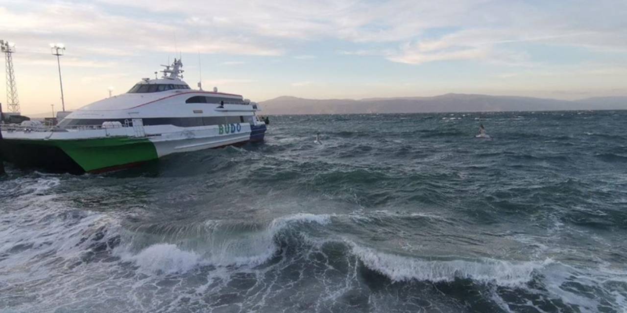 Bursa Deniz Otobüslerinin 8 seferi iptal edildi