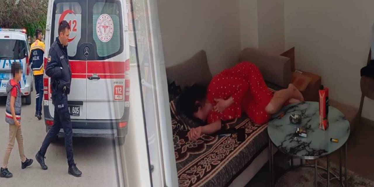 Yaralı annesini yerde yatarken buldu: Telefona sarıldı