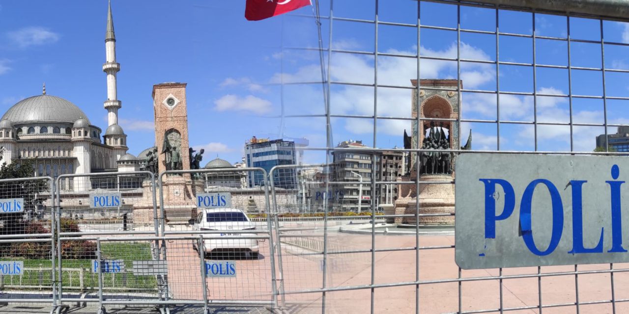 Taksim'e 1 Mayıs ablukası