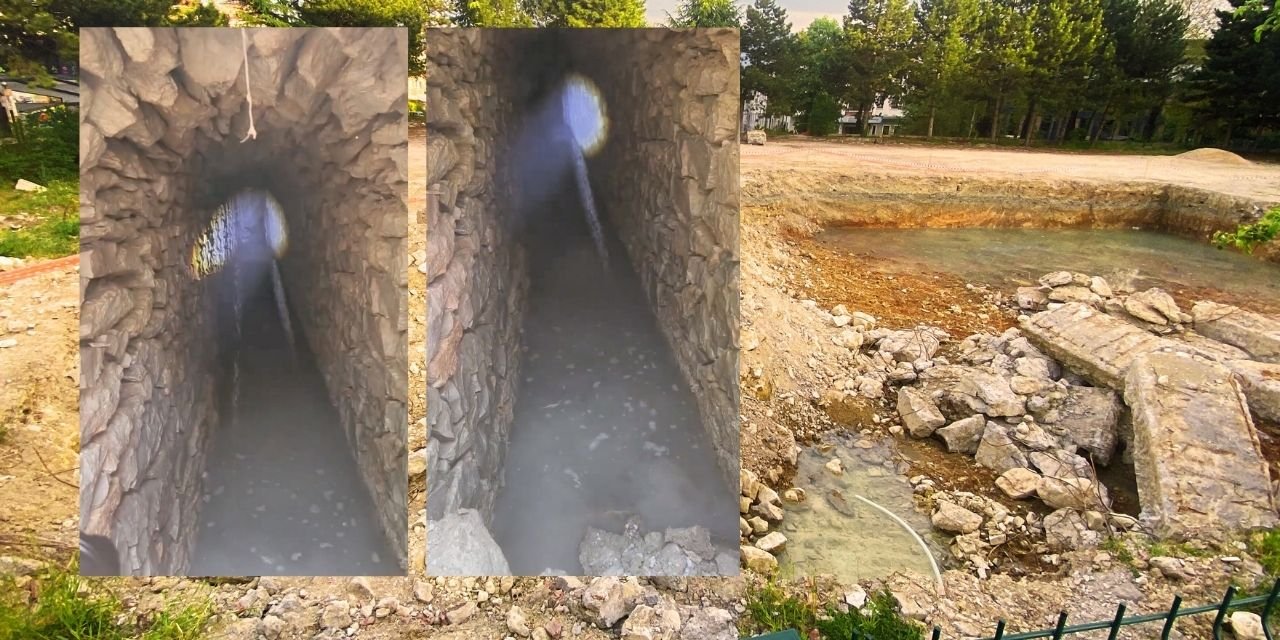 Hangi taşı kaldırsan tarih: Bir inşaat kazısında daha tarihi yapı bulundu