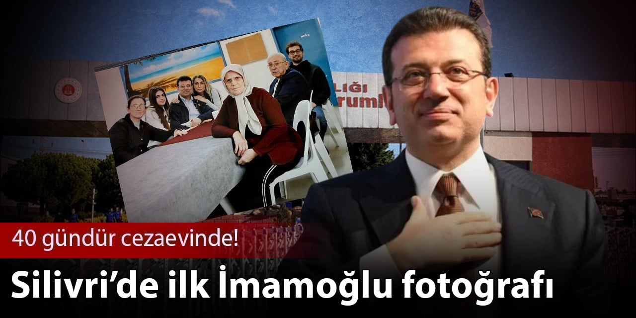 Silivri’de ilk İmamoğlu fotoğrafı