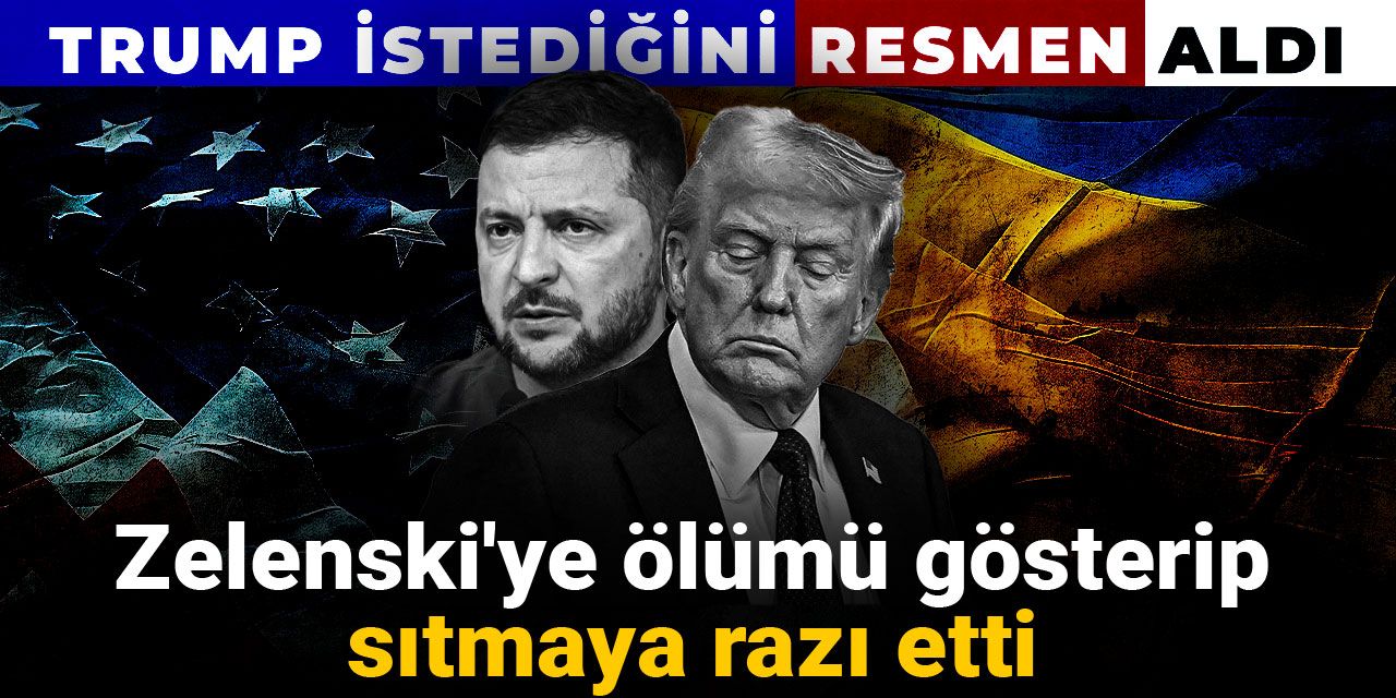 Trump istediğini resmen aldı: Zelenski'ye ölümü gösterip sıtmaya razı etti