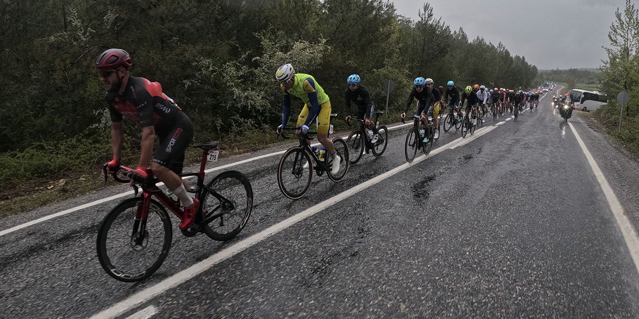 Türkiye Bisiklet Turu'na yağmur engeli: 5. etap iptal edildi