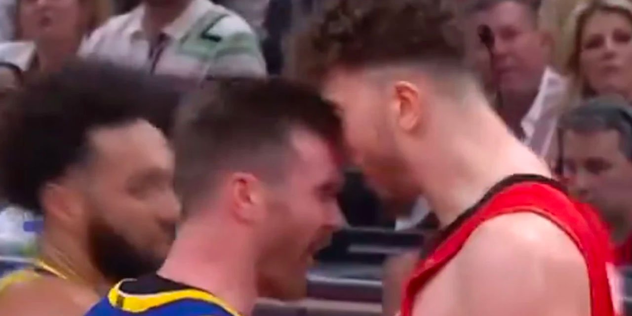 Alperen Şengün'e kafa attılar