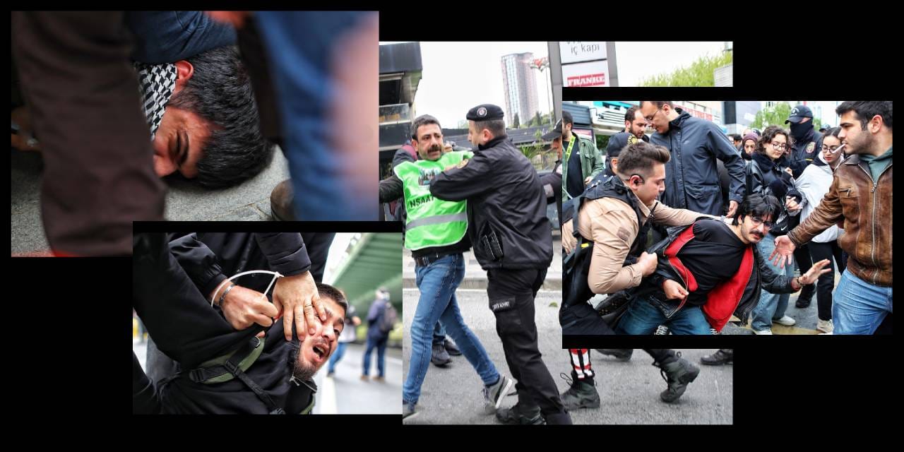 Kadıköy'deki sert müdahale Mecidiyeköy'e taştı!