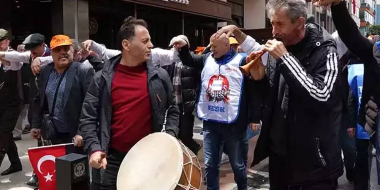 Trabzon’da 1 Mayıs böyle kutlandı!