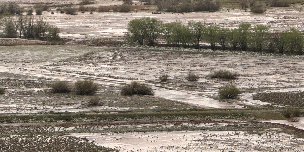 Dolu yine çiftçiyi vurdu: 8 bin dönüm tarla zarar gördü