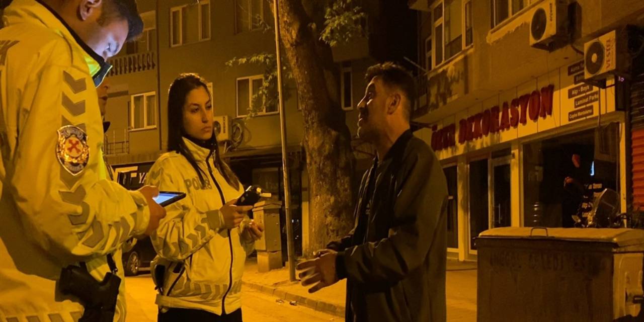 Çevirmeye yakalandı, alkolmetre testini reddetti