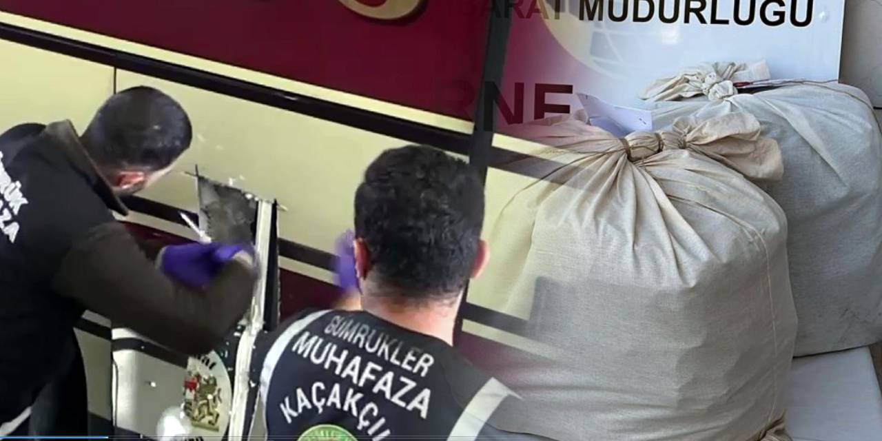 Kilo kilo uyuşturucuyu koklayarak buldu