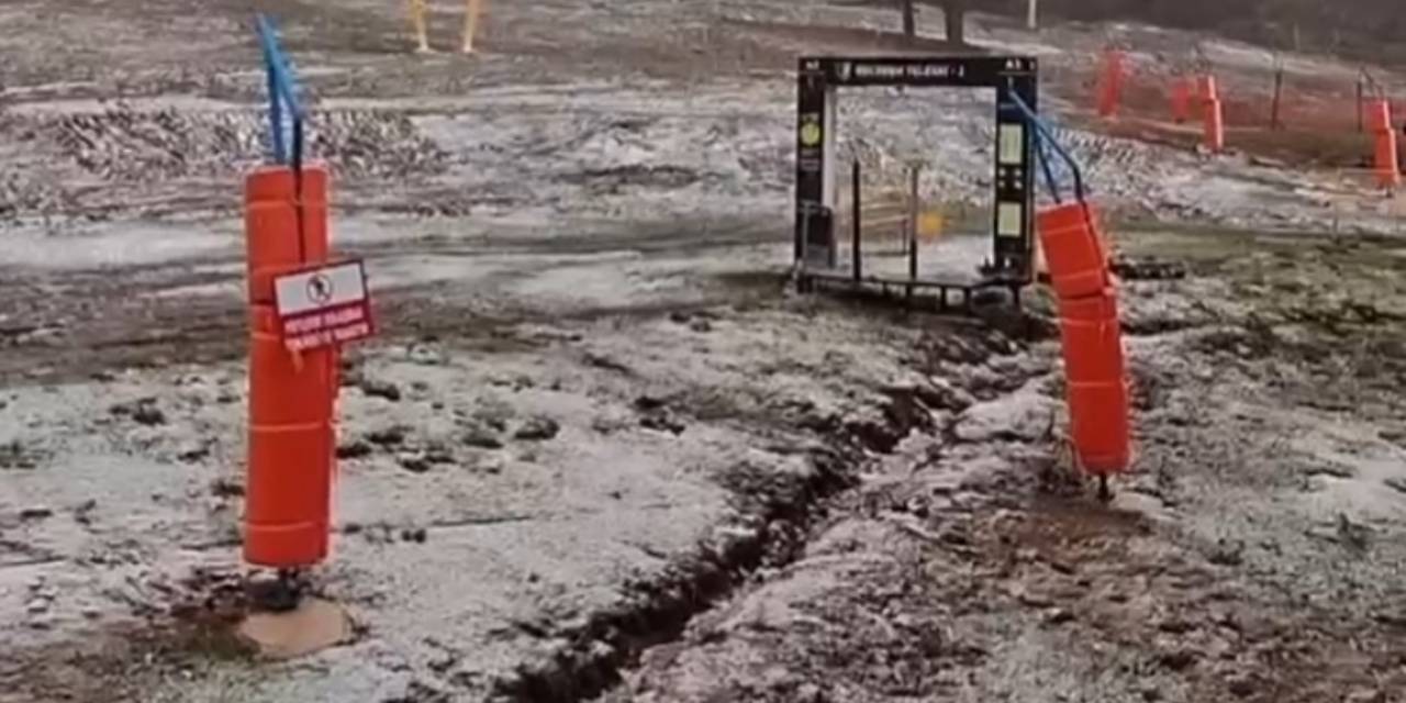 Mayıs ayında kış geri döndü: Yerler bembeyaz oldu