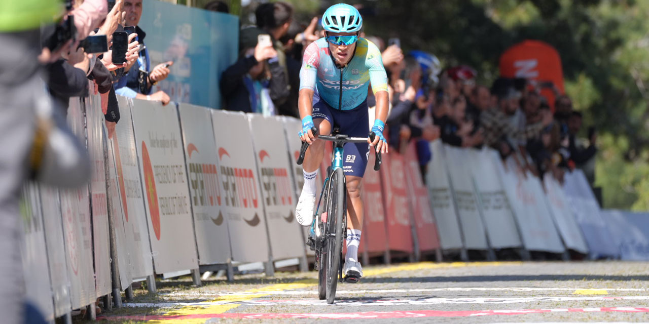 60. Cumhurbaşkanlığı Bisiklet Turu 6. etabında kazanan Martin Lopez