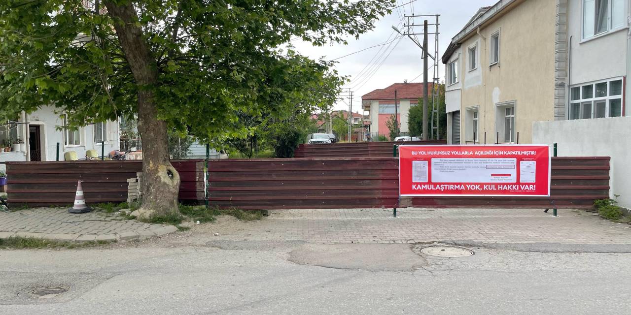 'Dedemden miras kaldı' deyip 25 yıllık yolu kapattı